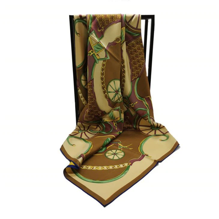 Sciarpa doppia testa laterale